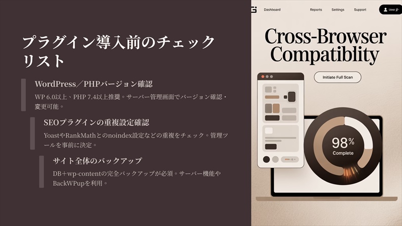 LLMOプラグイン導入前の安全チェックリスト